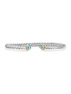 David Yurman Women's Cable Flex Bracelet In Sterling Silver In Blue