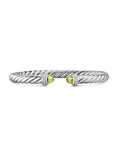 David Yurman Women's Cable Flex Bracelet In Sterling Silver In Metallic