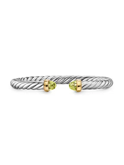 David Yurman Women's Cable Flex Bracelet In Sterling Silver In Metallic