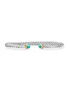 David Yurman Women's Cable Flex Bracelet In Sterling Silver In Turquoise