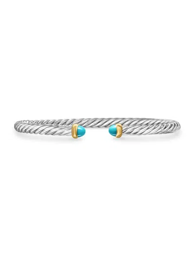 David Yurman Women's Cable Flex Bracelet In Sterling Silver In Metallic