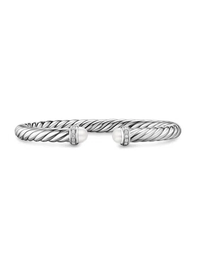 David Yurman Women's Cable Flex Bracelet In Sterling Silver In Metallic