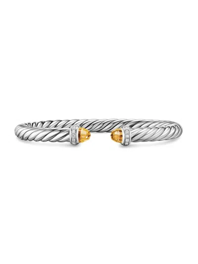 David Yurman Women's Cable Flex Bracelet In Sterling Silver In Gray