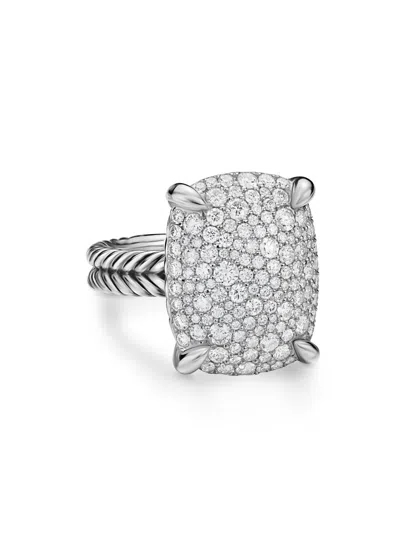 David Yurman Women's Chatelaine Elongated Ring In Sterling Silver