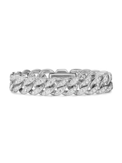 David Yurman Women's Curb Chain Bracelet In Sterling Silver In Metallic