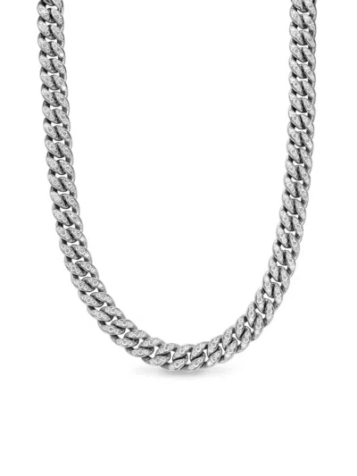 David Yurman Women's Curb Chain Necklace In Sterling Silver In Metallic