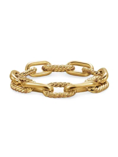 David Yurman Women's Dy Madison Chain Bracelet In 18k Yellow Gold, 13.5mm