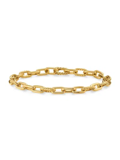 David Yurman Women's Dy Madison Chain Bracelet In 18k Yellow Gold, 6mm