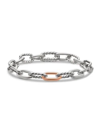 David Yurman Women's Dy Madison Chain Bracelet In Sterling Silver In Metallic