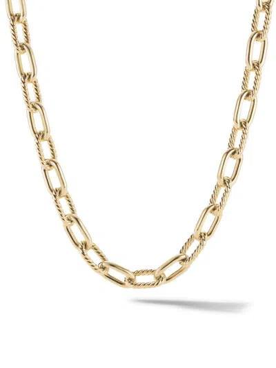 David Yurman Women's Dy Madison Chain Necklace In 18k Yellow Gold
