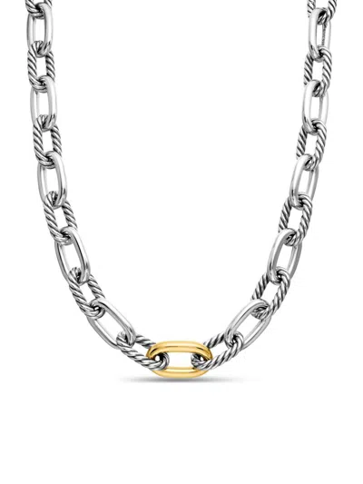 David Yurman Women's Dy Madison Chain Necklace In Sterling Silver In White