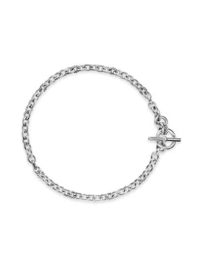 David Yurman Women's Dy Mercer Toggle Chain Necklace In Sterling Silver In Pink