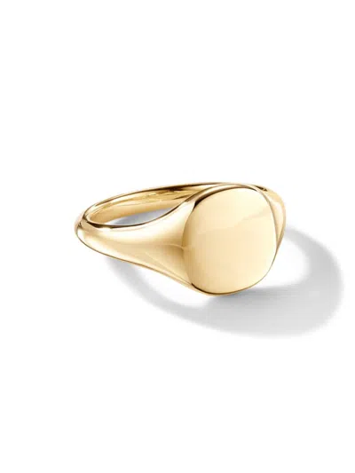 David Yurman Women's Dy Pinky Ring In 18k Yellow Gold, 9.7mm