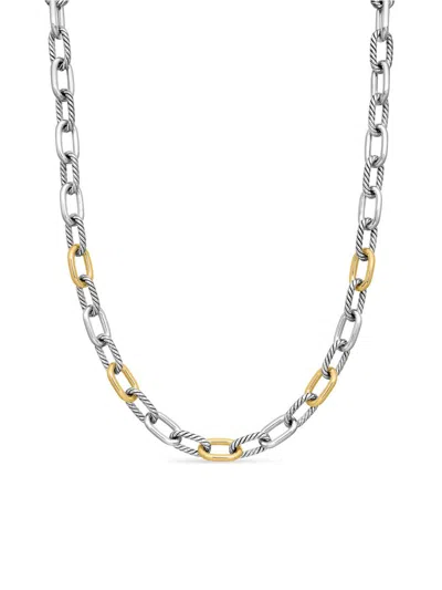 David Yurman Women's Madison Chain Necklace In Sterling Silver In Metallic