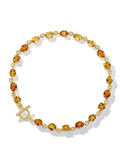 David Yurman Women's Marbella Toggle Necklace In 18k Yellow Gold