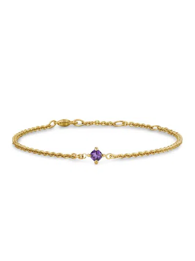 David Yurman Women's Micro Chatelaine Chain Bracelet In 18k Yellow Gold