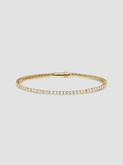 David Yurman Women's Mini Tennis Bracelet In 18k Yellow Gold In Burgundy