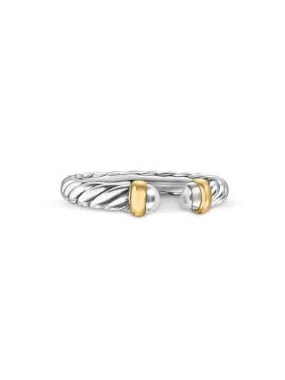 David Yurman Women's Petite Cable Ring In Sterling Silver