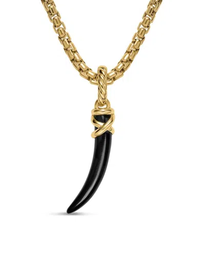 David Yurman Women's Petite Tusk Amulet In 18k Yellow Gold