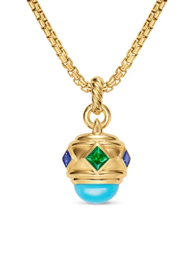 David Yurman Women's Renaissance Amulet In 18k Yellow Gold