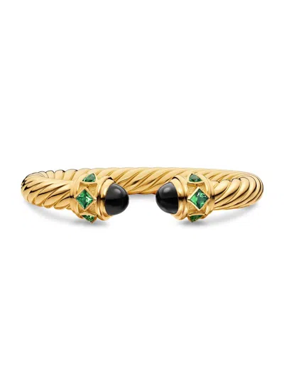 David Yurman Women's Renaissance Cablespira Bracelet In 18k Yellow Gold