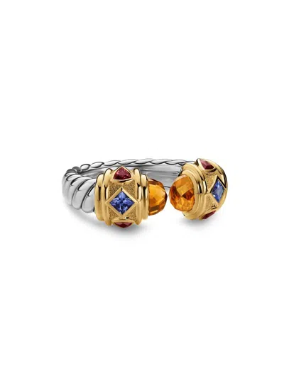 David Yurman Women's Renaissance Color Ring In Sterling Silver