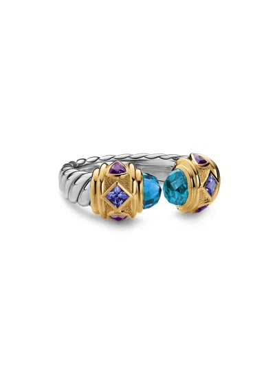 David Yurman Women's Renaissance Color Ring In Sterling Silver