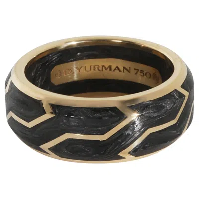 Pre-owned David Yurman Yellow Gold Streamline Band
