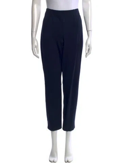 Pre-owned Davide Cenci Straight Leg Pants In Black