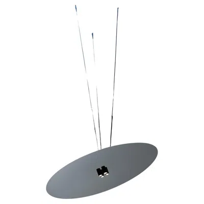 Pre-owned Davide Groppi Cartesio Medium Pendant Lamp By  In Transparent