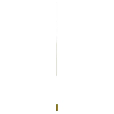 Pre-owned Davide Groppi Masai Floor Lamp In Brushed Brass By Maurizio Mancini In Transparent