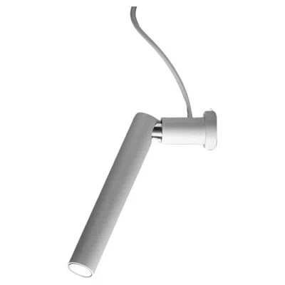 Pre-owned Davide Groppi Mira Magnetic Wall Lamp In Matt White By Omar Carraglia