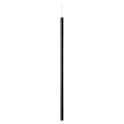 Pre-owned Davide Groppi Miss Pendant Lamp 1-10v In Total Black By Omar Carraglia