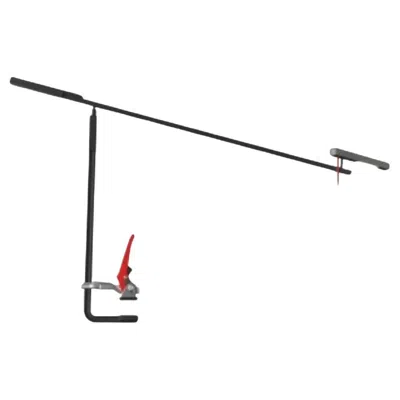 Pre-owned Davide Groppi Morsetto Table Lamp In Matt Black By