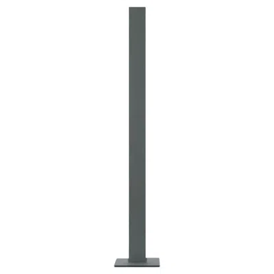 Pre-owned Davide Groppi Movie Floor Lamp In Matt White By Omar Carraglia