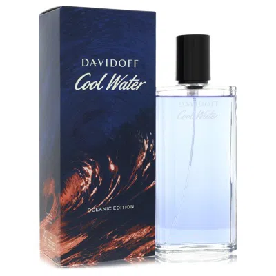 Davidoff 2pcs Combo Gift Set Cool Water Oceanic By  Eau De Toilette Spray 4.2 oz For Men In Multi