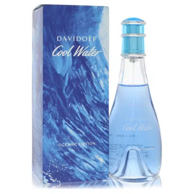 Davidoff 2pcs Combo Gift Set Cool Water Oceanic Edition By  Eau De Toilette Spray 3.3 oz For Women In Multi