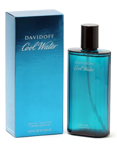 Davidoff Cool Water 4.2oz Eau De Toilette Spray In Blue