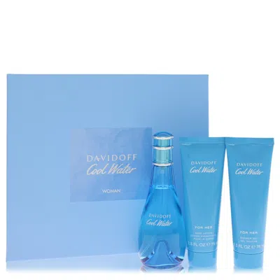 Davidoff Cool Water By  Gift Set - For Women In Multi