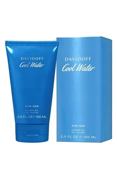 Davidoff Cool Water Gentle Shower Breeze Shower Gel In Transparent