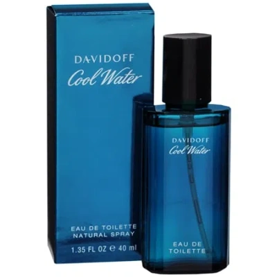 Davidoff Cool Water Men Eau De Toilette Spray Mini 1.35 oz In Default