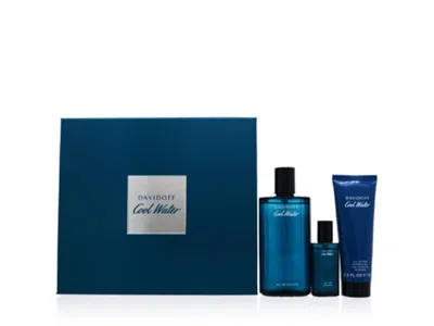 Davidoff Cool Water Men's Gift Set In Transparent