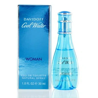 Davidoff Cool Water Woman Eau De Toilette In Blue