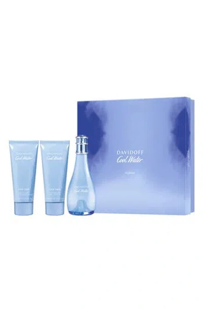 Davidoff Cool Water Woman Eau De Toilette Set In No Color