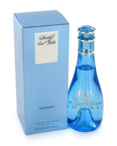Davidoff Coolwater 3.4oz Eau De Toilette Spray In Multicolor