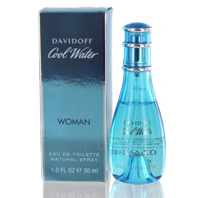 Davidoff Coolwater Women/ Edt Spray 1.0 oz (w) In White