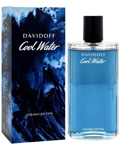 Davidoff Men's 4.2oz Coolwater Oceanic Edition Edt Spray In Transparent