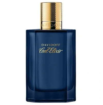 Davidoff Men's Cool Elixir Parfum 3.4 oz (tester) Fragrances 3616305835376 In Blue