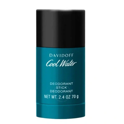 Davidoff Men's Cool Water Deodorant Stick 2.5 oz Fragrances 3607342727120 In White