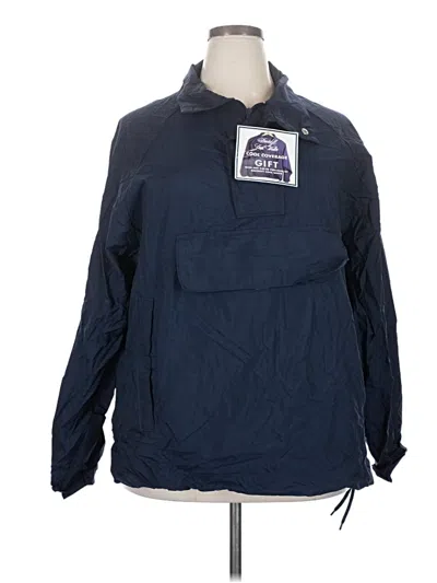 Pre-owned Davidoff Windbreaker Jacket In Blue